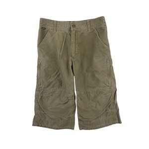 KUHL Cargo Shorts Men's 30 Khaki Outdoor Hiking Utility Pockets Relaxed Fit